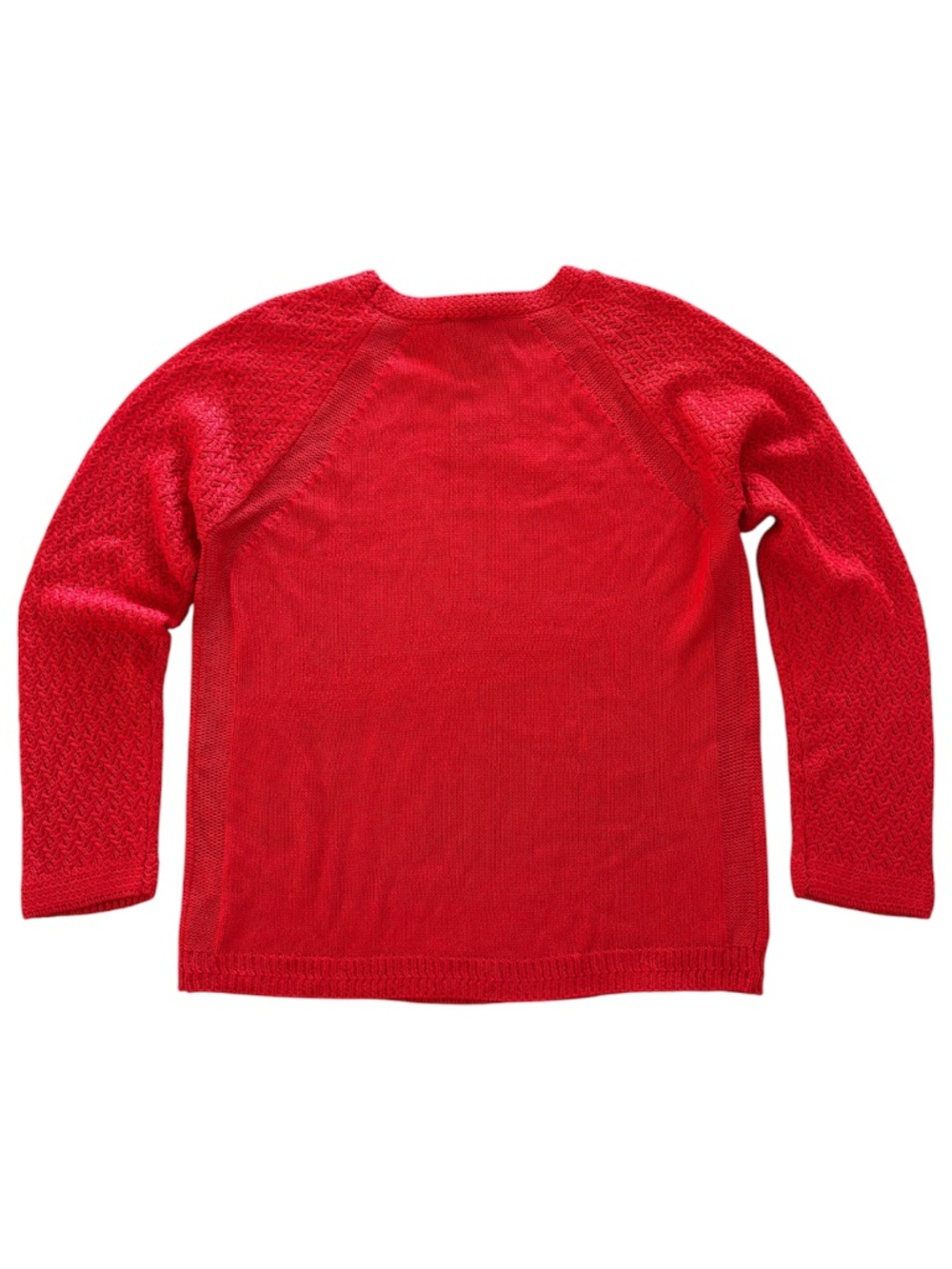 Jones New York Crew Neck Sweater Red Size L - Picture 4 of 11